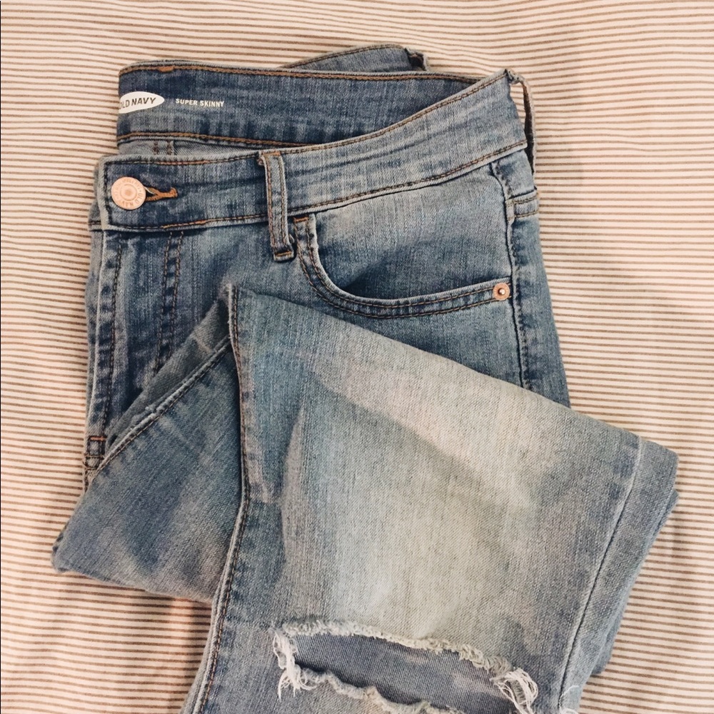 ripped jeans